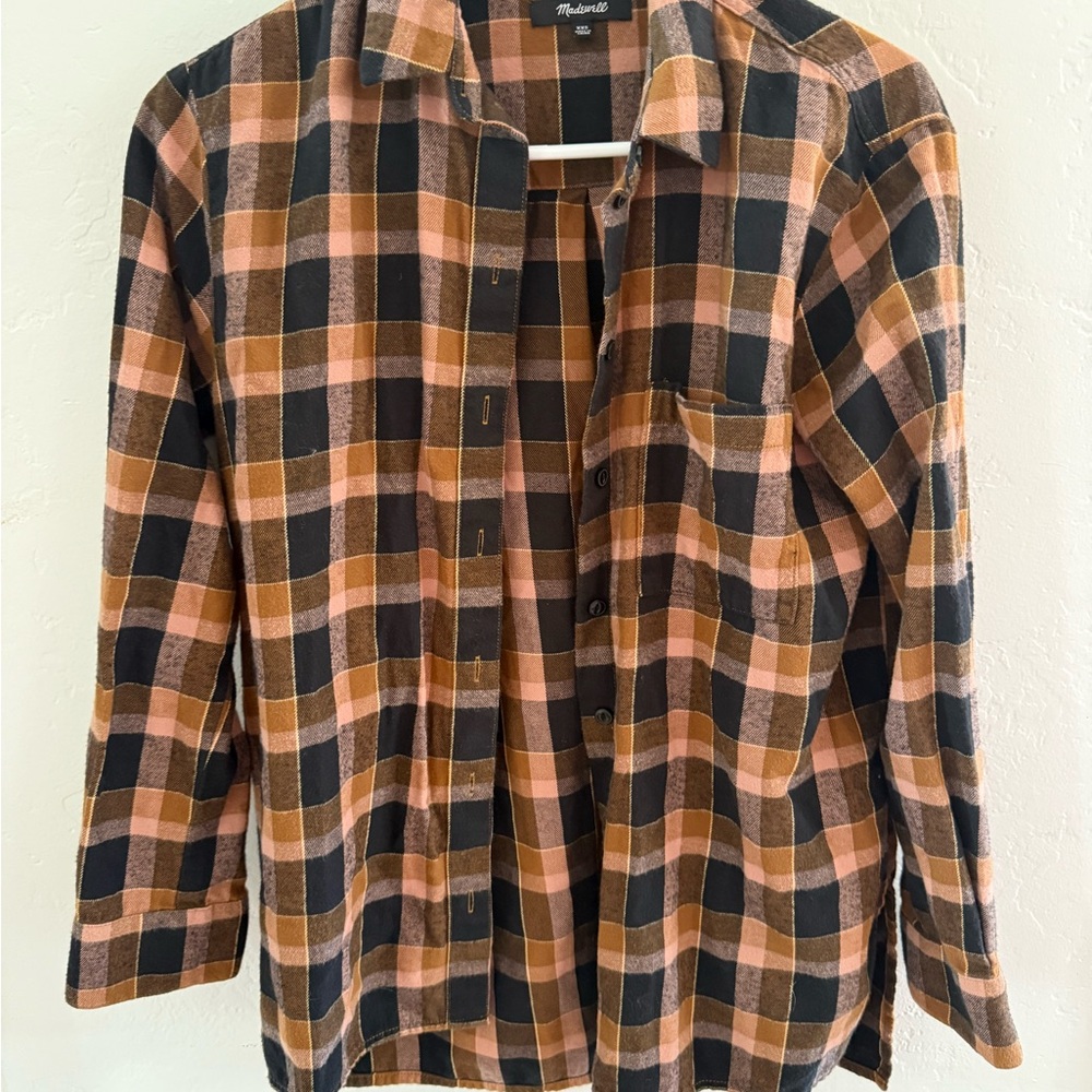 Madewell Checkered Flannel Shirt